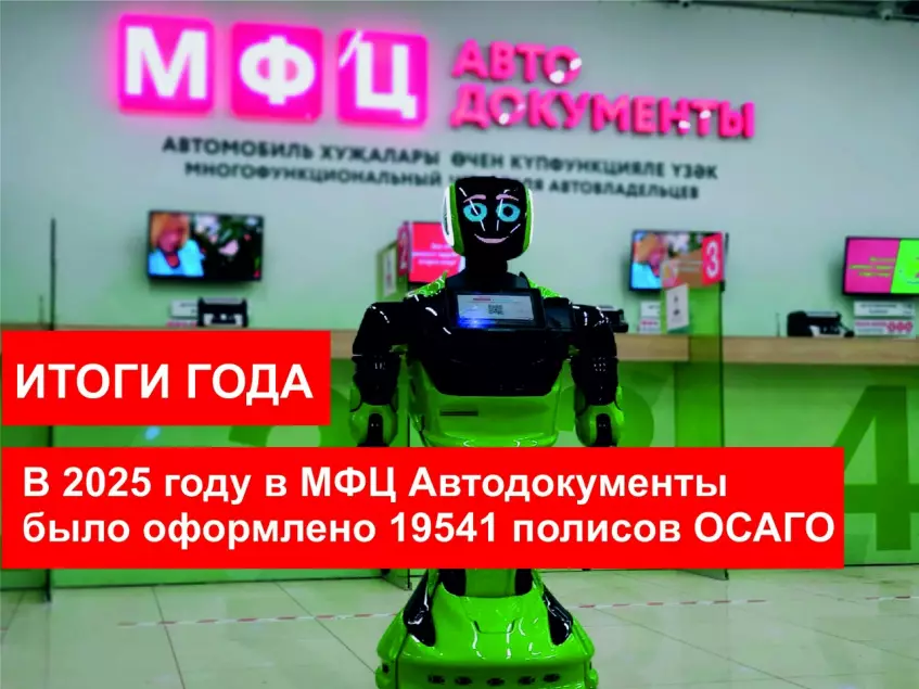 Итоги года: 19541 полисов ОСАГО