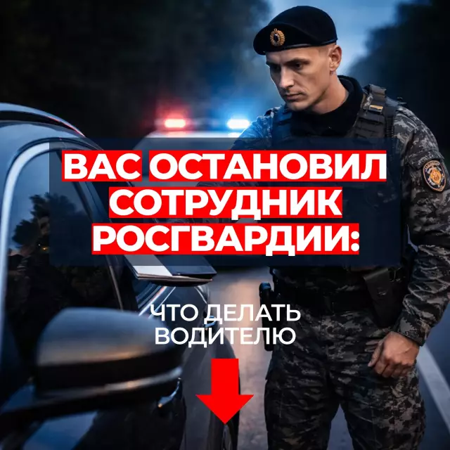 Что делать, если вас остановил сотрудник Росгвардии